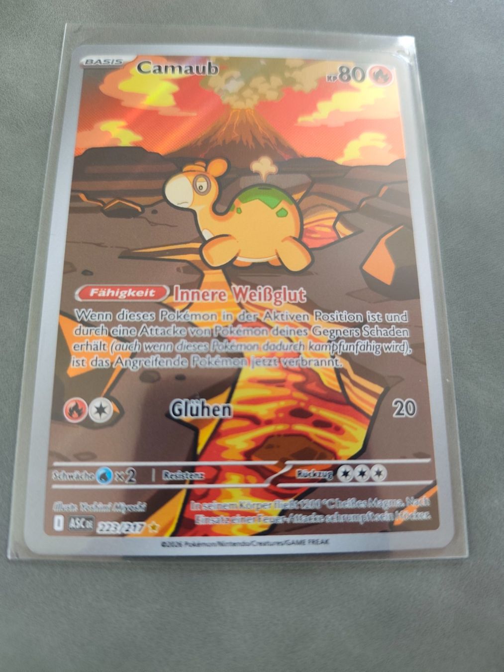 Pokémon Sammelbilder & Trading cards: Camaub 223/217 ASC DE – Gebraucht aus Bubikon von el-ectronico 1
