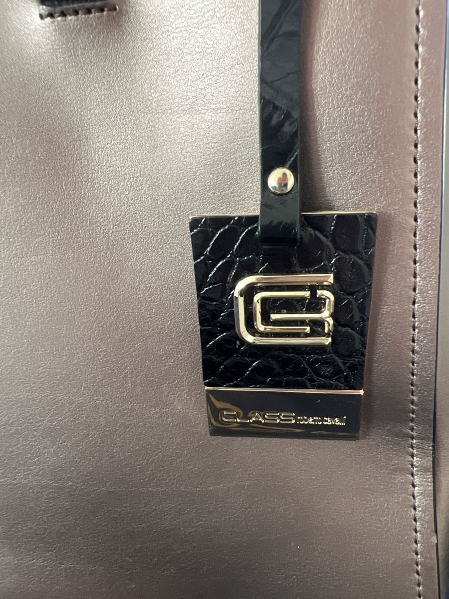 Roberto Cavalli Borse da donna: Roberto Cavalli Tasche Class Damenhandtasche beige – Nuovo (secondo la descrizione) da Oberuzwil venduto da DanaB01 4