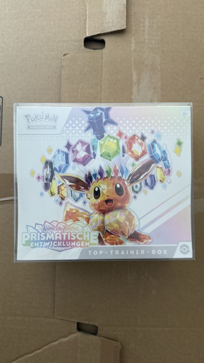 Pokémon Carte collezionabili: Pokemon ETB Prismatiche Entwicklungen  – Nuovo e nell'imballaggio originale da Sulgen venduto da WhiskersAway