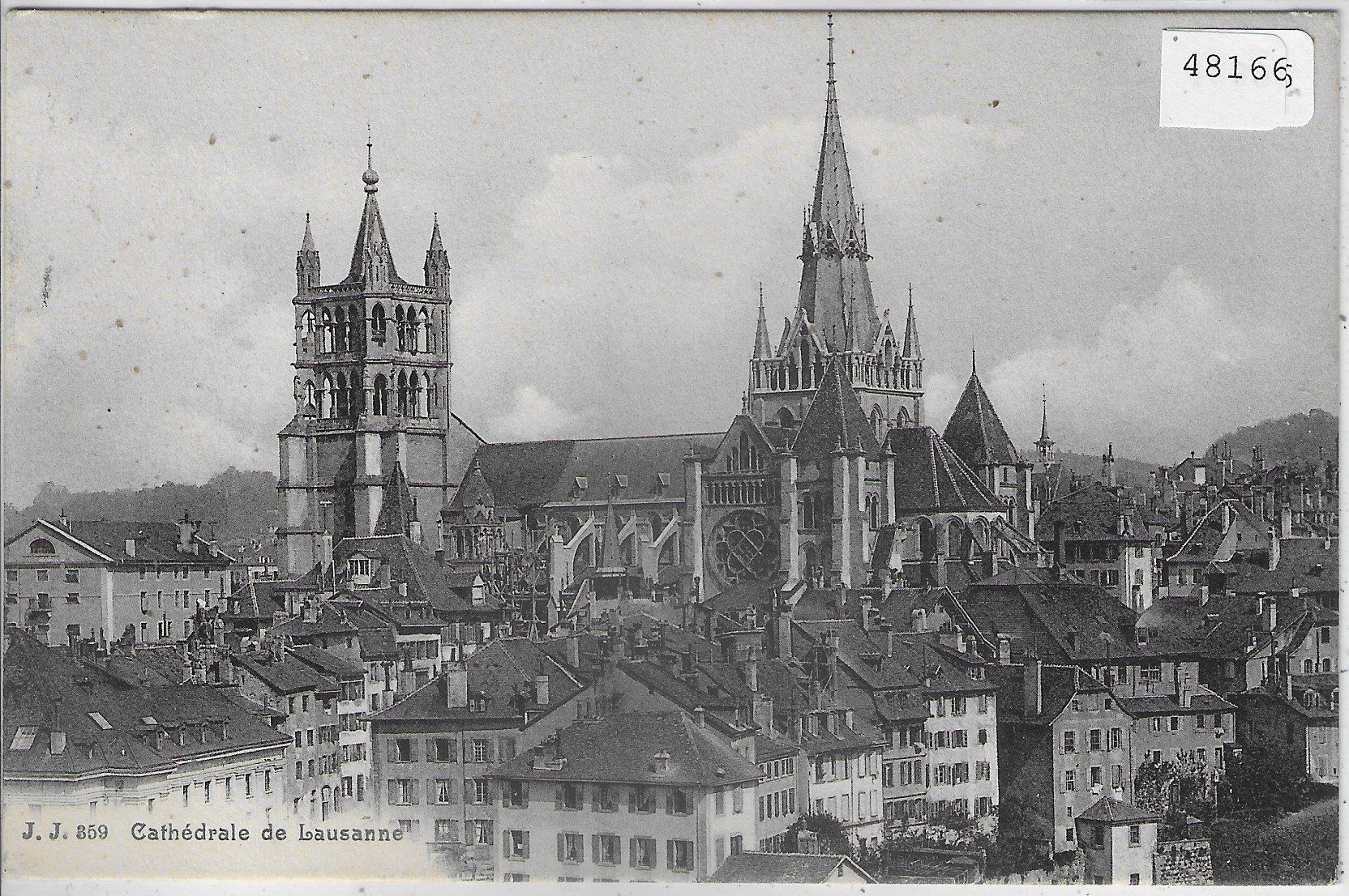 Cartoline postali: Cathedrale de Lausanne – Usato da Ettingen venduto da Kartenplanet