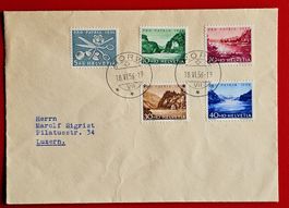 PRO PATRIA SATZBRIEF 76 - 80 HORW LUZERN 1956