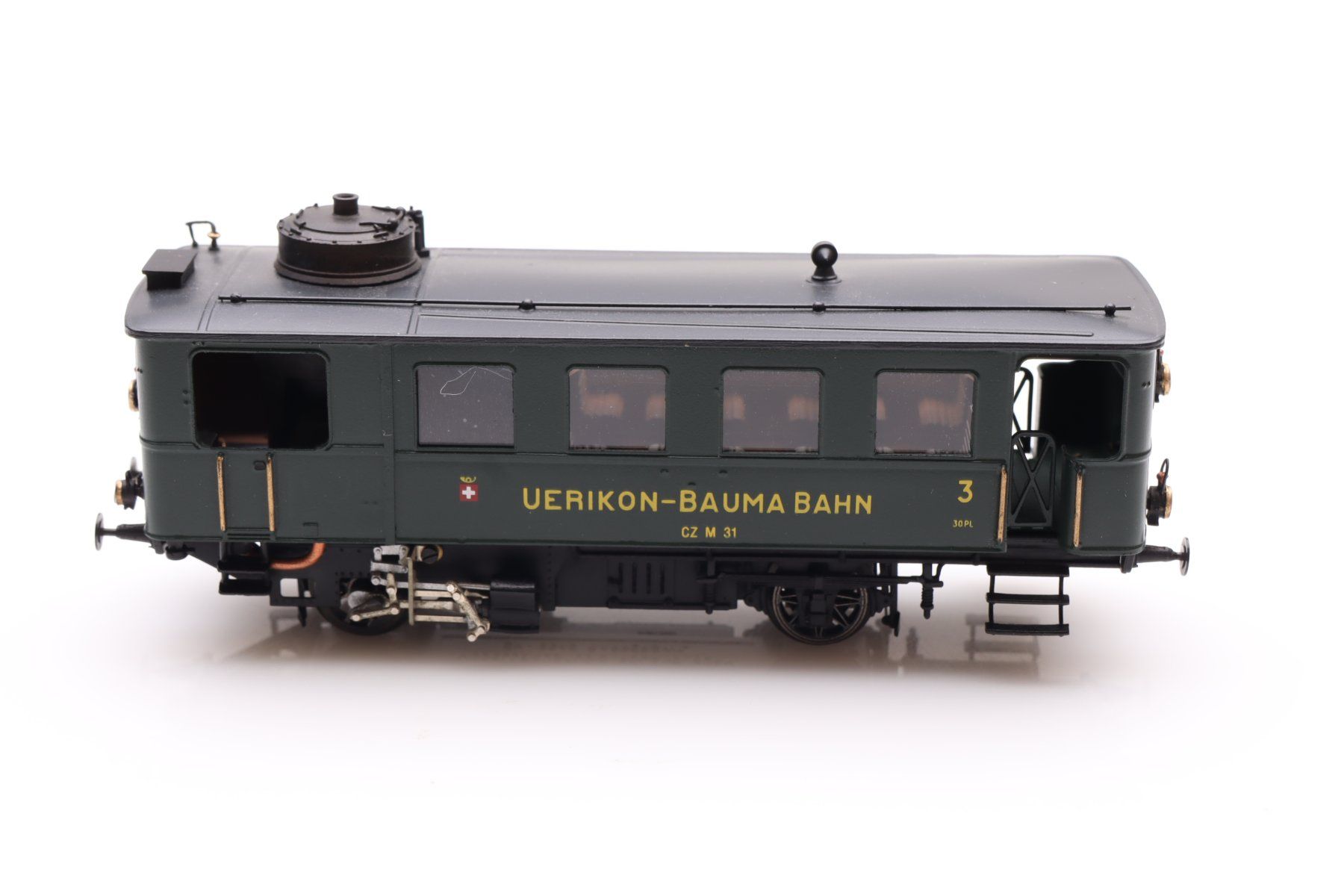 Born Modellini di ferrovie: Born 3752-F UeBB CZm 31 DC, H0 – Nuovo (secondo la descrizione) da Ried (Muotathal) venduto da Modellbahn.swiss 1