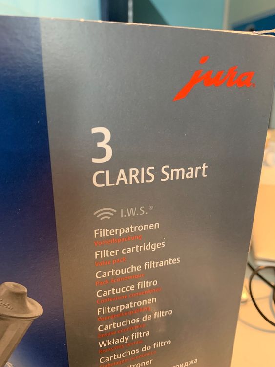 JURA 3 Cartouches filtrantes CLARIS Smart - paquet économique