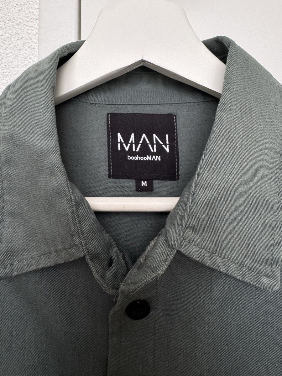 Chemises: boohooMan Hemd graublau M – Neuf (Voir description) à Maisprach par jokoundklaas 3