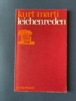 Kurt Marti, Leichenreden