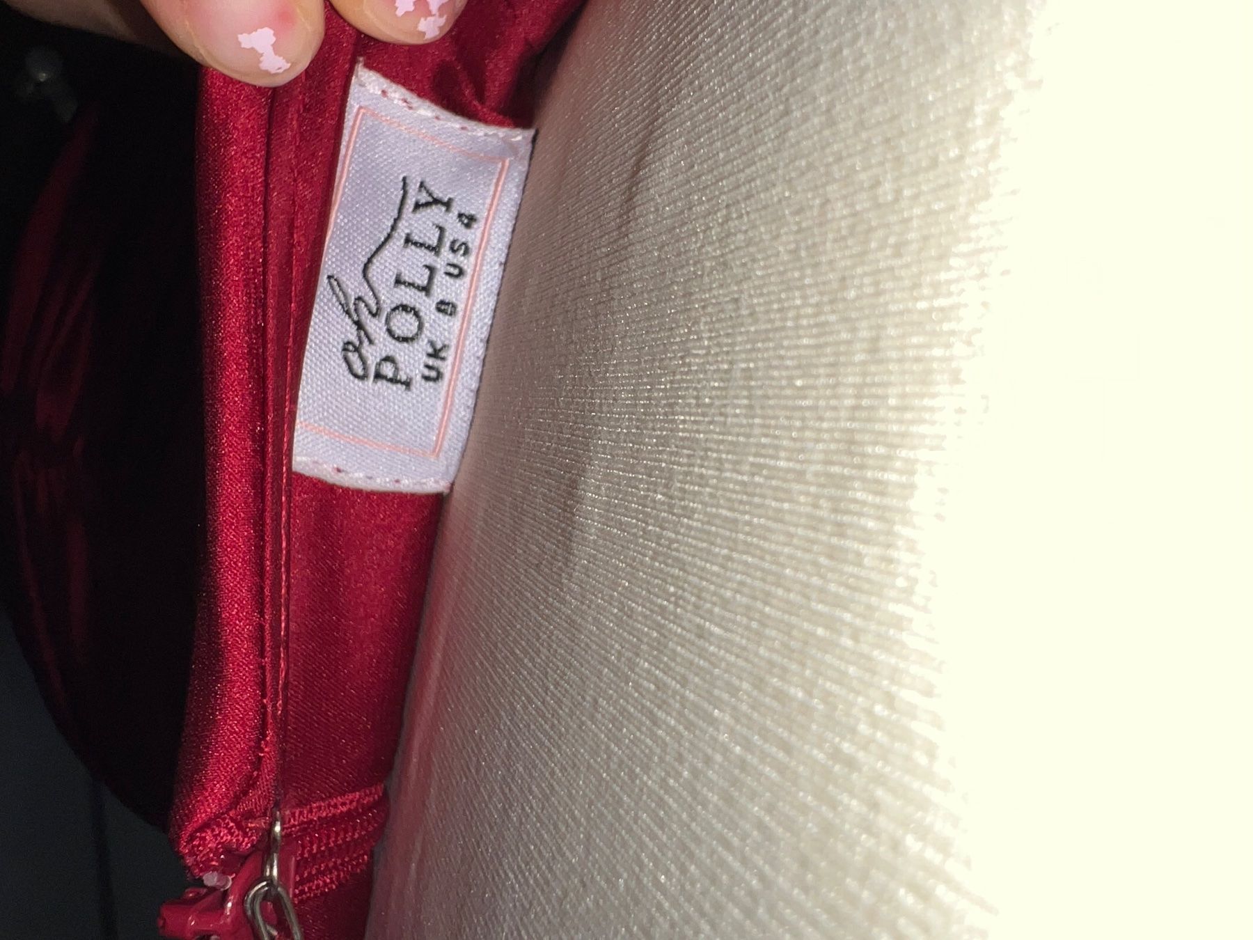 Vestiti: Rotes Minikleid, Satin-Look, Grösse S – Usato da Gamprin venduto da sim_7whp 4