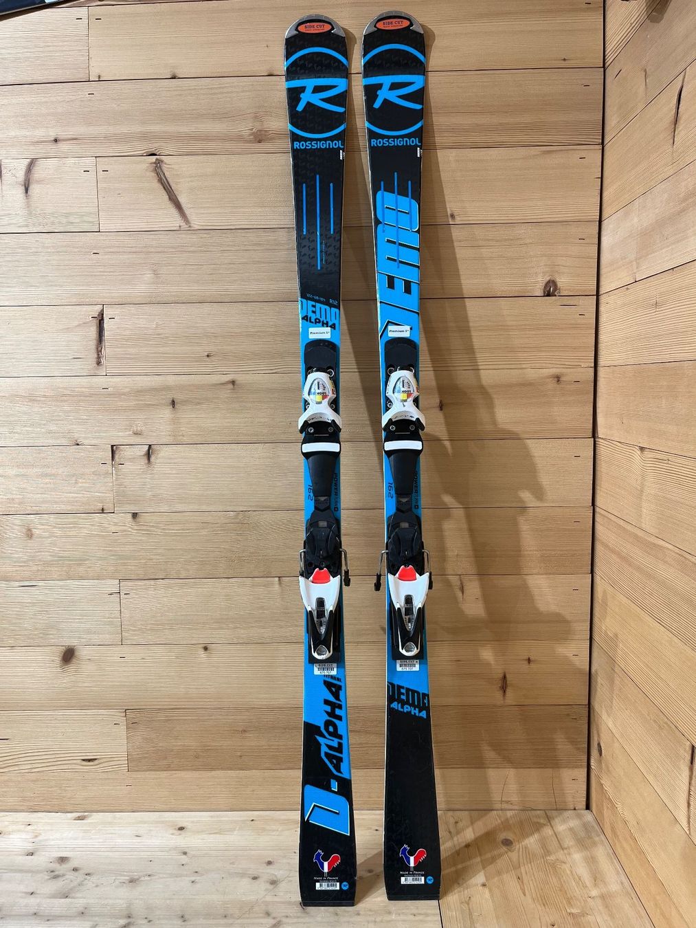 Rossignol Skis: Ski, ROSSIGNOL Demo Alpha Power Turn, Länge 162cm – Gebraucht aus Schwarzsee von Sidecut