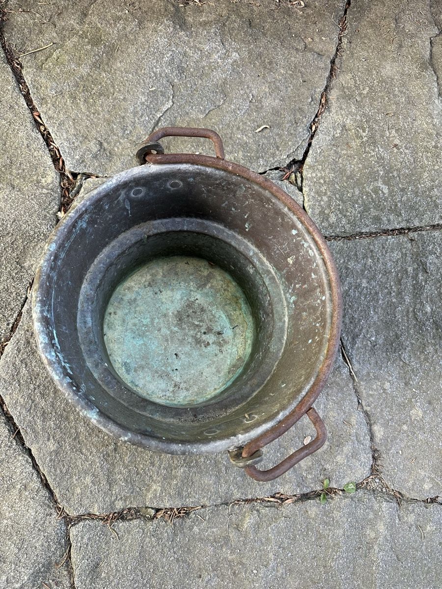 Pentole: Kupferkessel antik gross – Usato da Reinach AG venduto da Steinbock1963 2