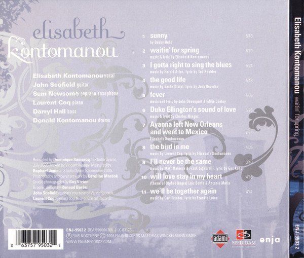 CDs: Elisabeth Kontomanou SPRING Vocal Jazz John Scofield CD – Gebraucht aus Kandergrund von Sososo 1