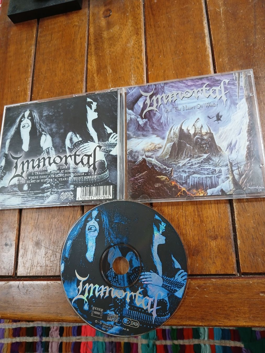 CD: immortal- at the heart... – Usato da St-Cergue venduto da VeganWarrior