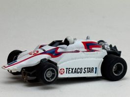 GB5- Faller AMS Rennwagen weiss Texaco Star
