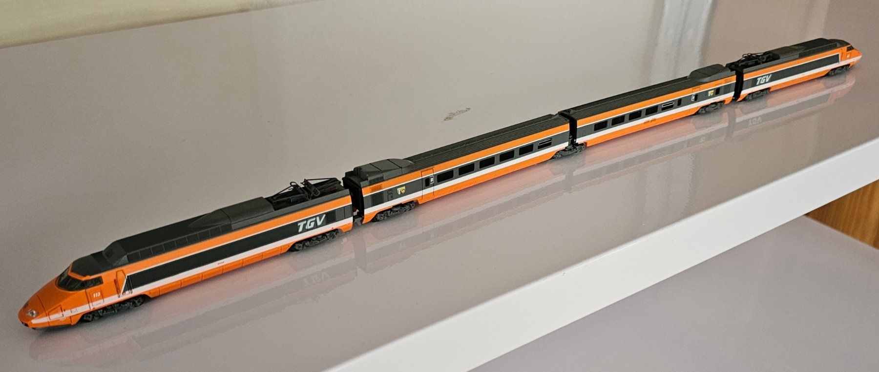 Lima Modellini di ferrovie: Zugkomposition TGV Spur N – Usato da Walenstadt venduto da pedroju-1 1