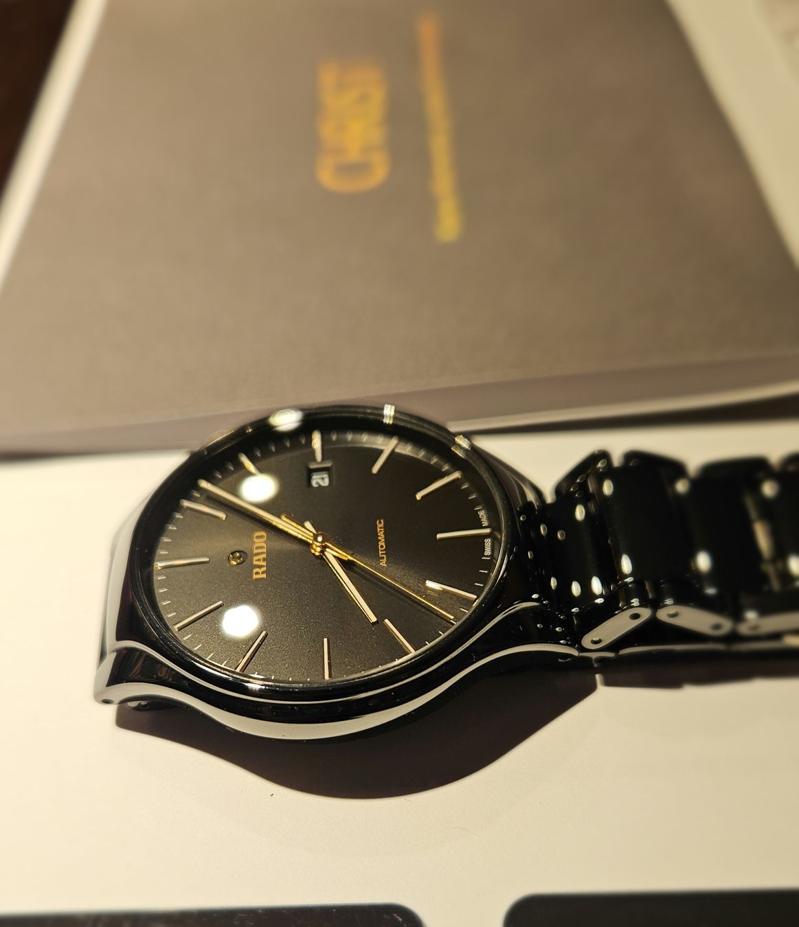 Rado Orologi: Rado True Round Automatic Hightech-Keramik Uhr – Usato da Erlenbach ZH venduto da Fabi1212 1