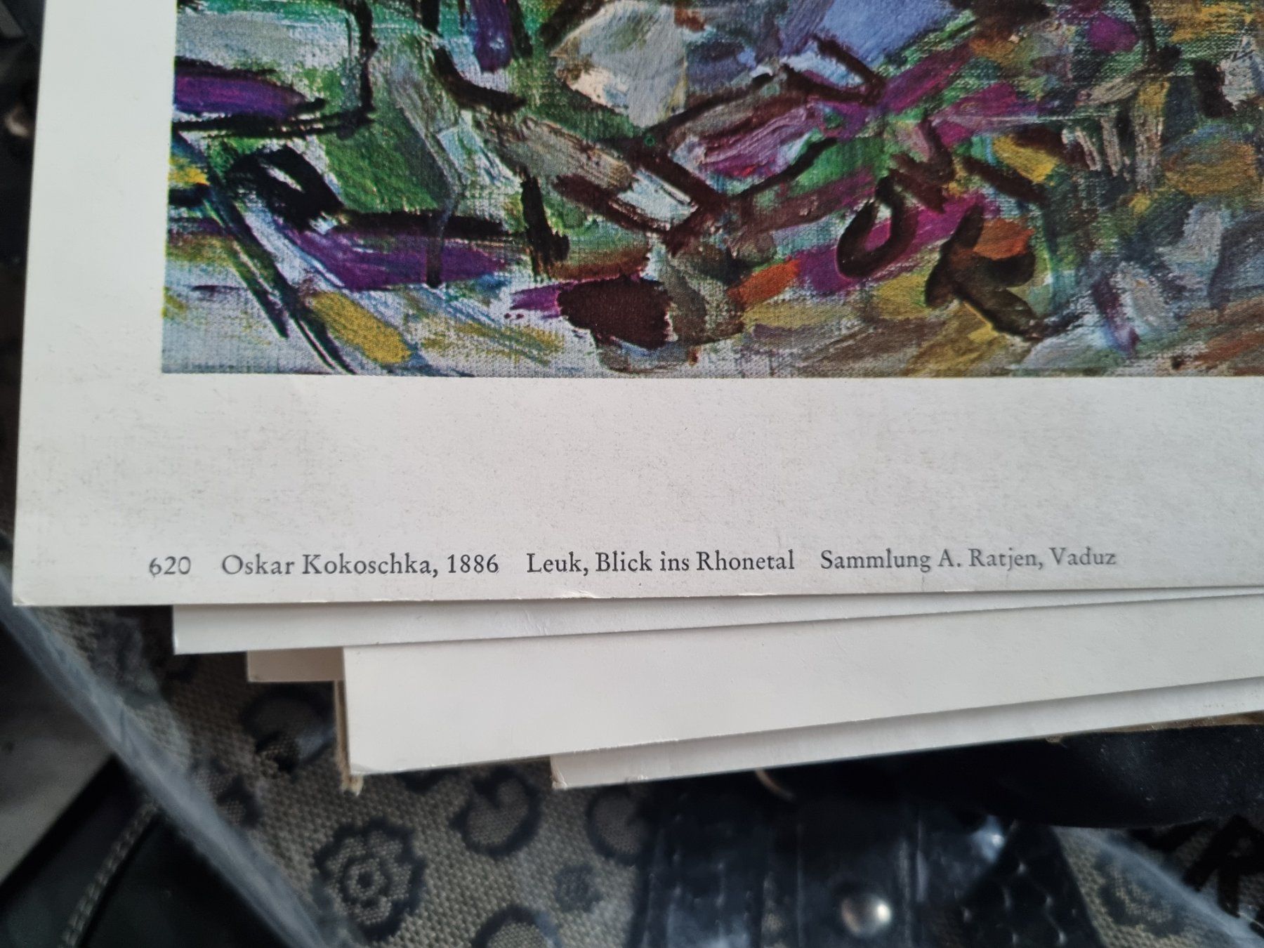 Poster & Bilder: Original Kunstdruck von Oskar  Kokoschka – Gebraucht aus Riedholz von mic_sv5c 3