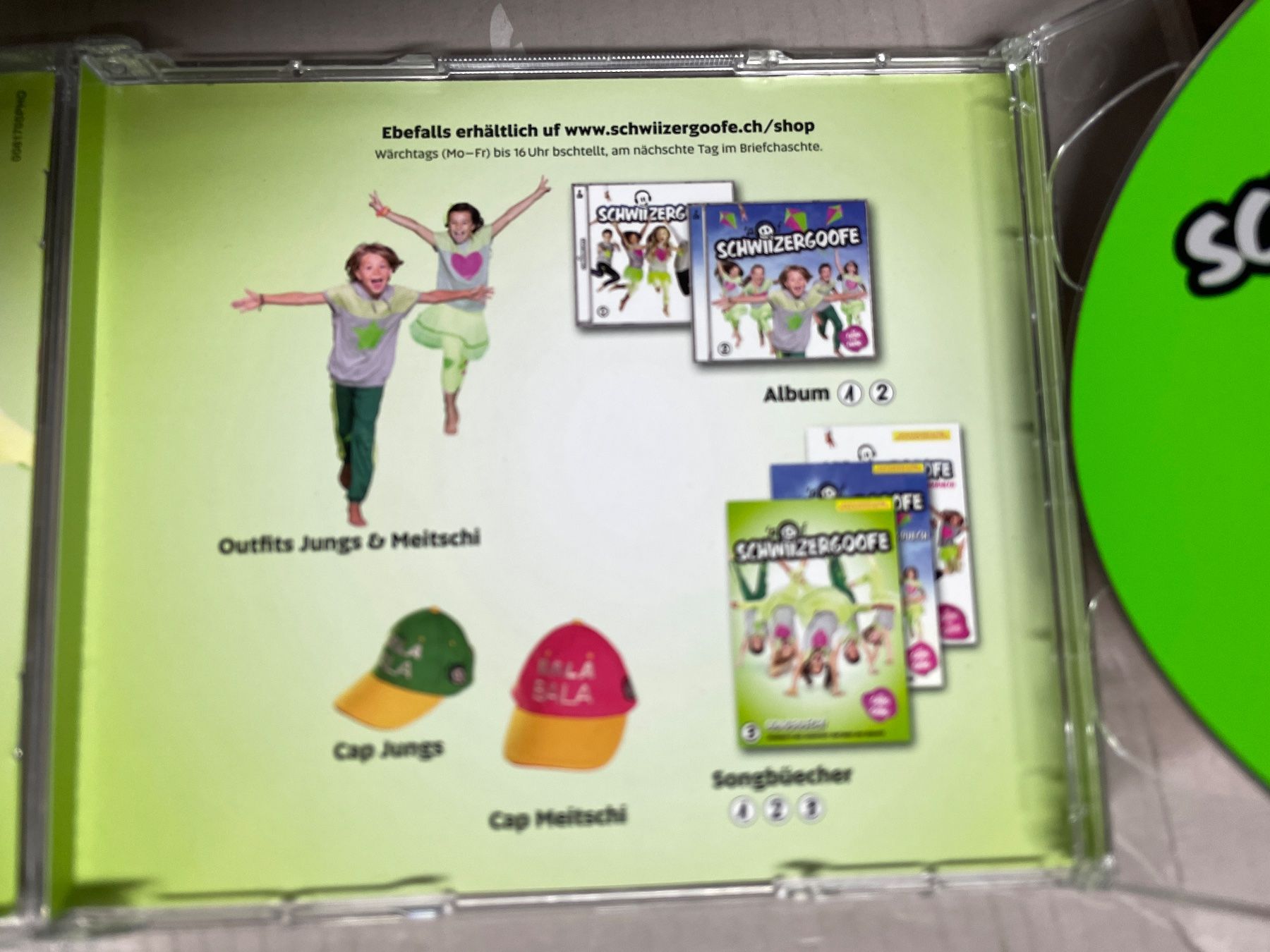 CD: Schwiizergoofe – Usato da Muri b. Bern venduto da AdidasCollector 5