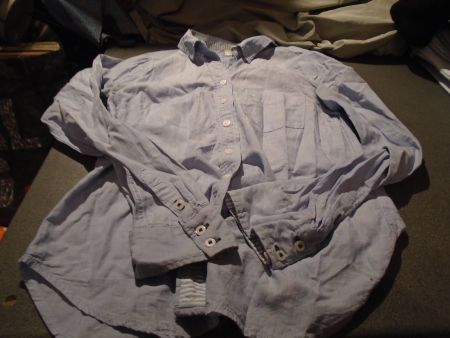 Bluse Grösse 34, H&M L.O.O.G. hellblau