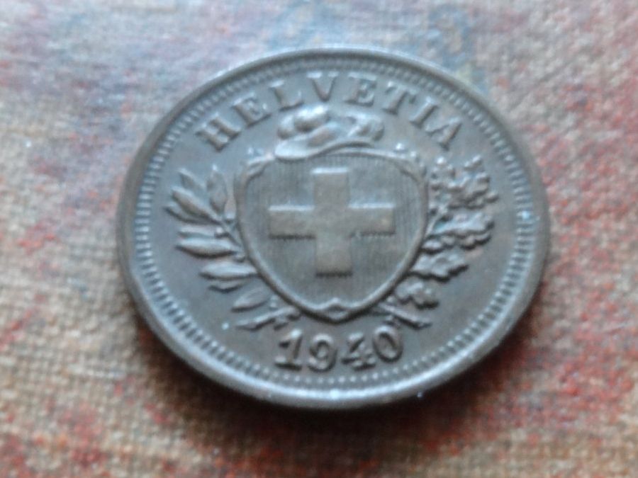 Tutti le monete: 1 Rp. 1940  (A) – Usato da Romanel-sur-Lausanne venduto da Swift13