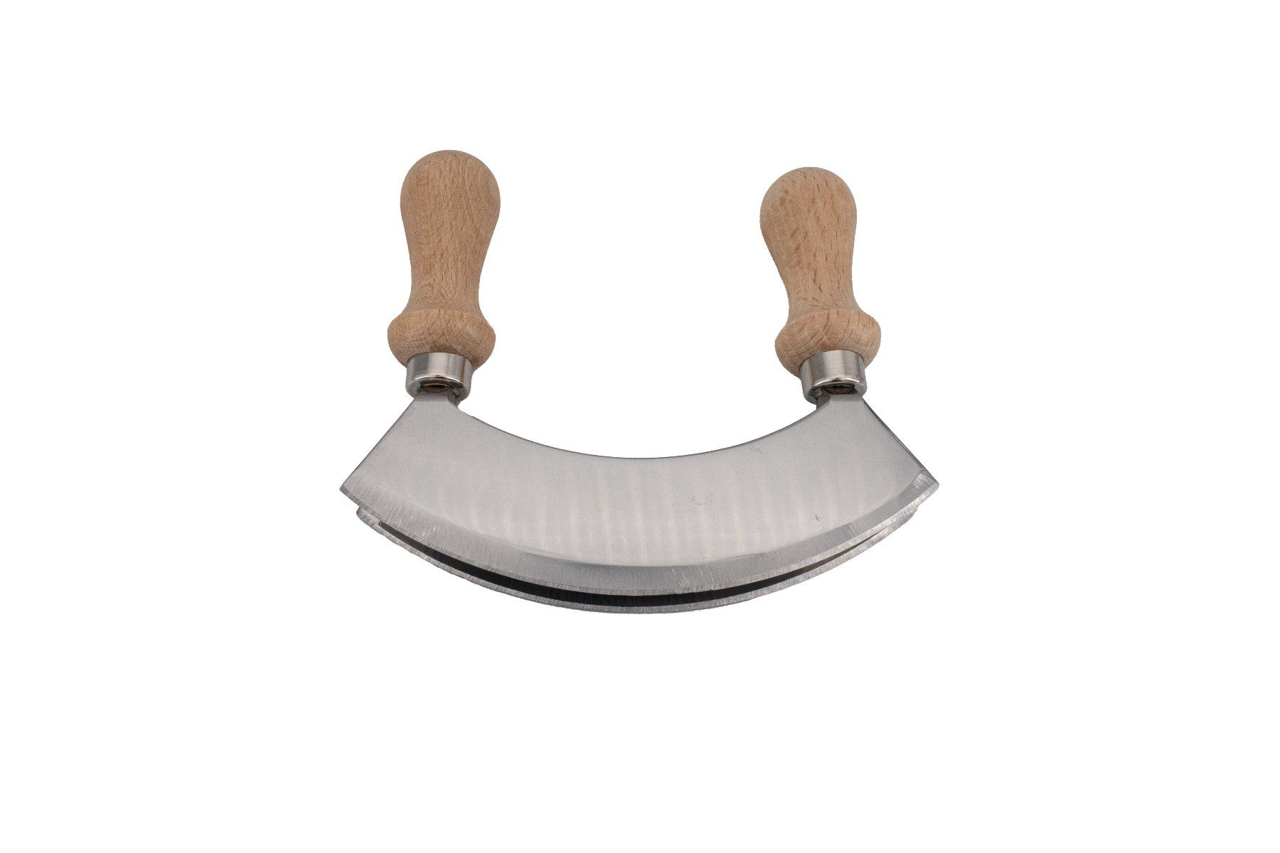 Coltelli da cucina: Edelstahl Kräuter Wiegemesser – Nuovo e nell'imballaggio originale da Pfäffikon ZH venduto da justnatur 5
