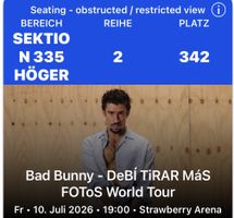 Bad Bunny Stockholm 1x