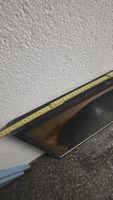 Bild Klavier Motiv Holzrahmen dunkel Breite 110cm
