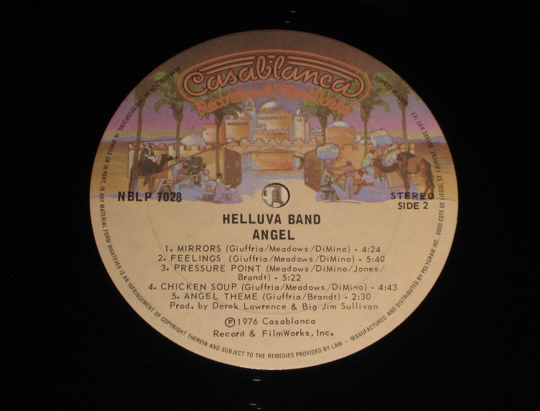 Vinyles: LP - ANGEL - HELLUVA BAND – D'occasion à Steckborn par Quo7 2