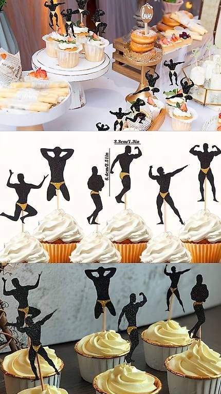 Toutes les décorations: Polter-Tischdeko/ Cupcake-Topper – D'occasion à Bassersdorf par juliaandrea04 1