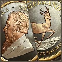 Krügerrand 2023 Four Metals Diamond Set