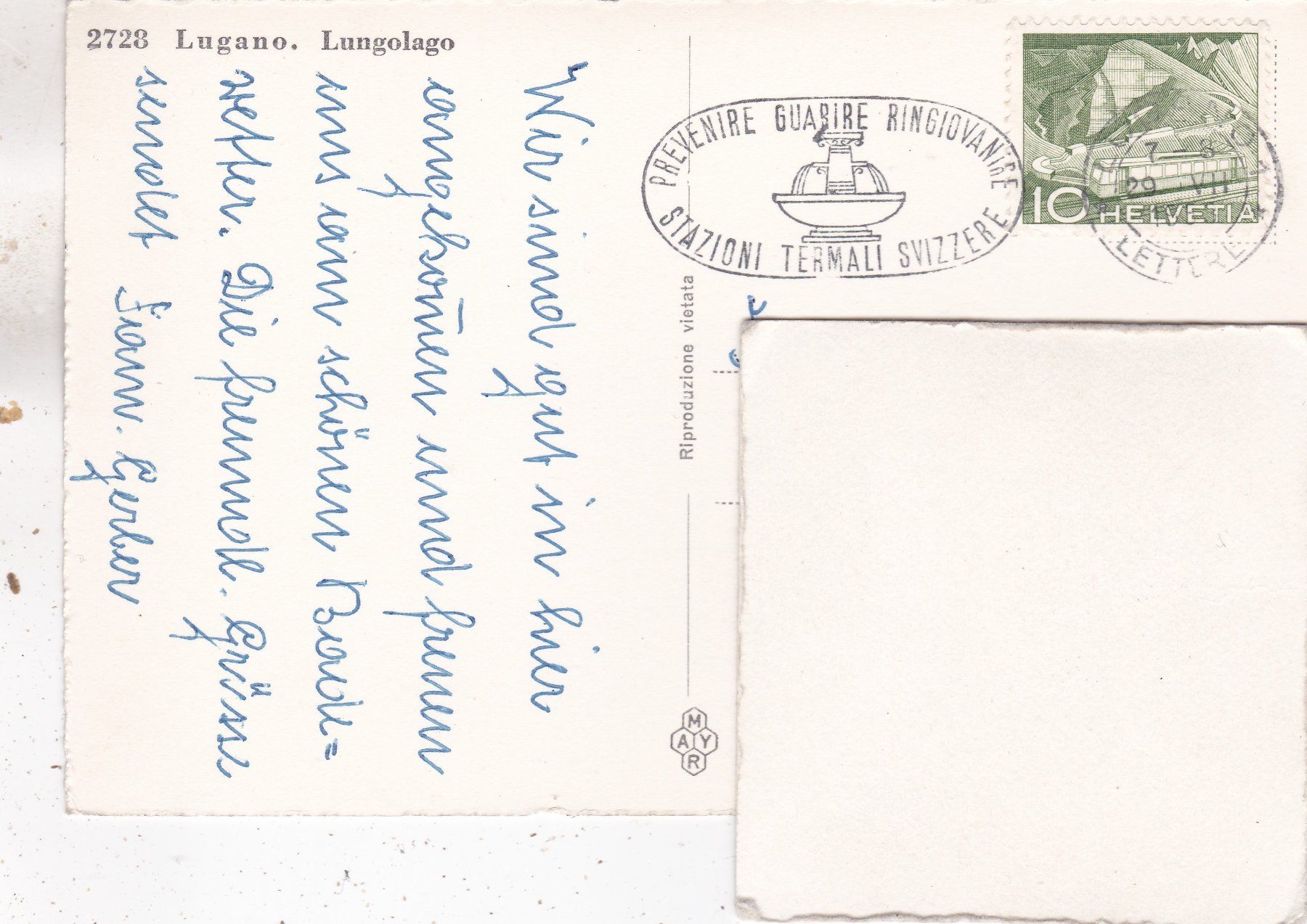 Cartes postales: Lugano Lungolago – D'occasion à Herisau par Lisegrat2008 1