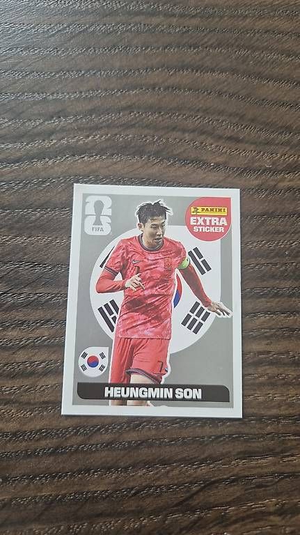 Panini Carte collezionabili: Extra Sticker Panini Heungmin Son – Usato da Jakobsbad venduto da viva013