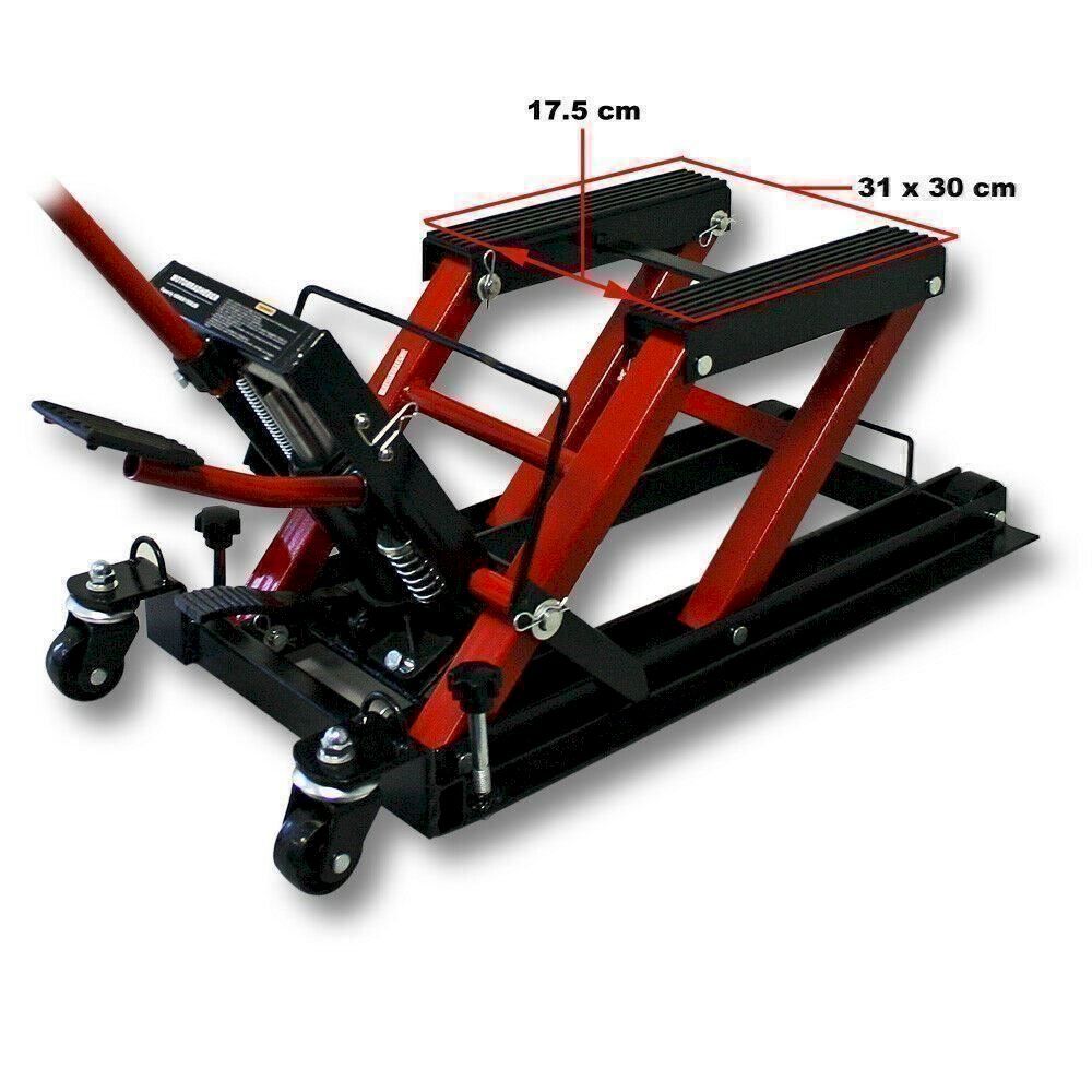 Cavalletti per montaggio: WilTec 680kg Motorradheber ATV Quad – Nuovo e nell'imballaggio originale da Bottighofen venduto da zaap 2