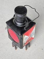 Alte DB- Zugschlusslaterne mit Petrollampe, Anfang 20.Jh