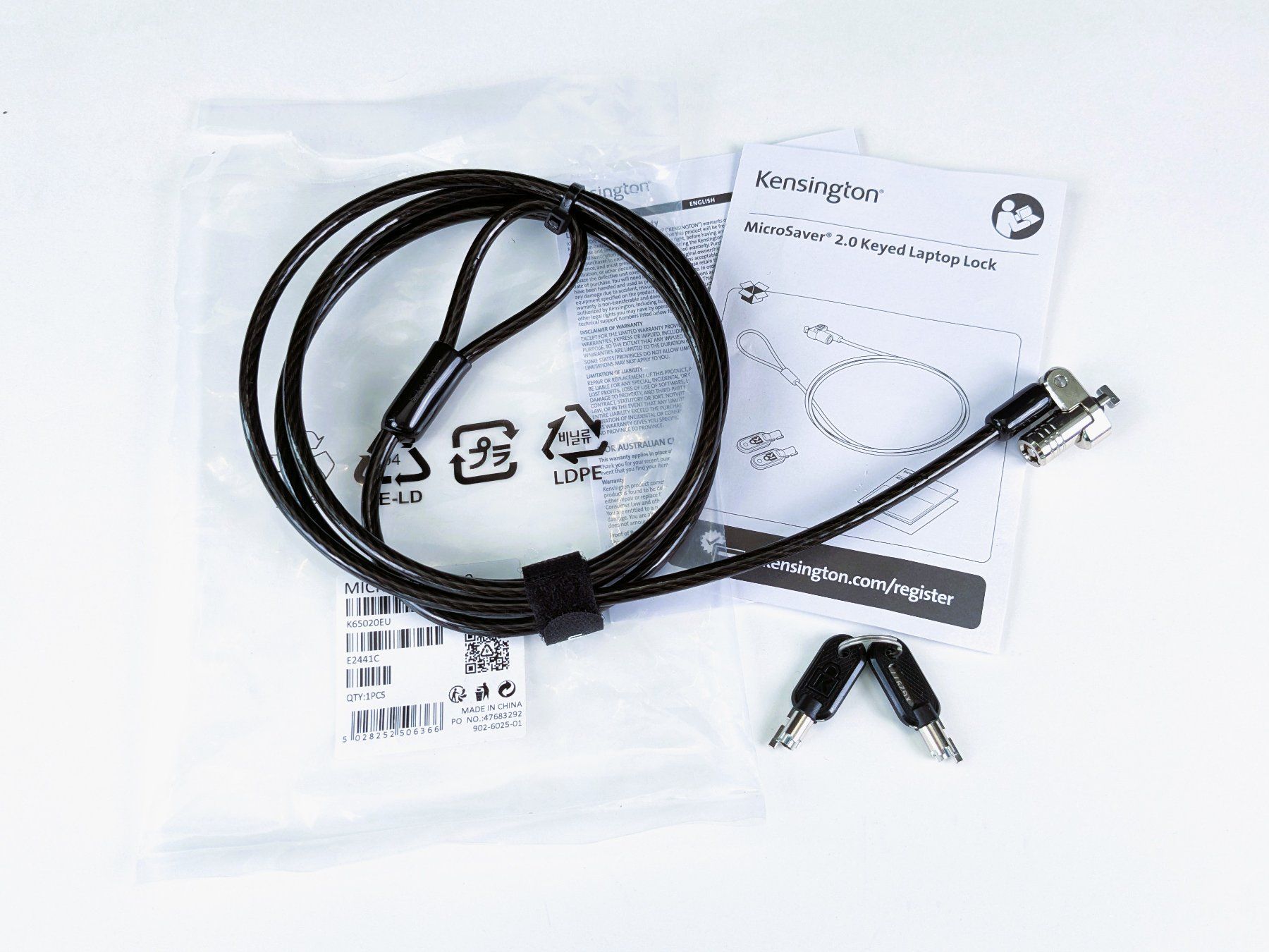 Kensington Lucchetti: KENSINGTON Micro Saver 2.0 Keyed Laptop Lock – Nuovo (secondo la descrizione) da Dintikon venduto da Restwert_Dintikon