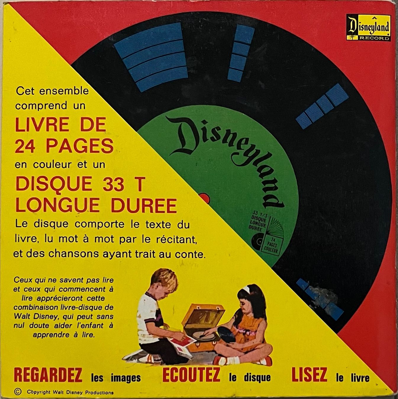 Dischi in vinile: WALT DISNEY - PECOS BILL – Usato da Bussigny venduto da vinyl-pas-cher 4