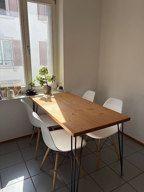 Set di tavolo e panche: Esstisch mit 4 Stühlen 70x140cm – Usato da Zürich venduto da mse_5rwj 3