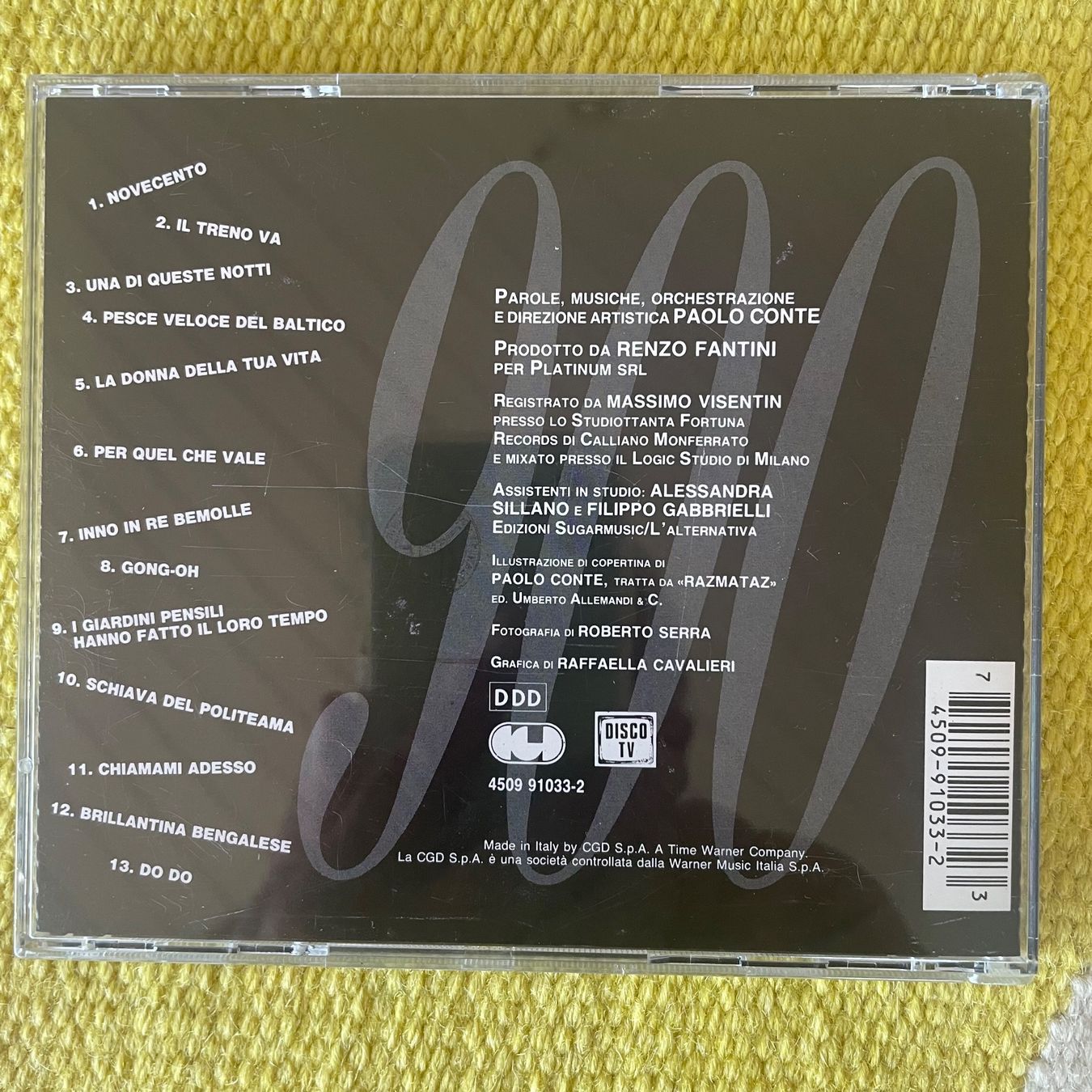 CDs: PAOLO CONTE-900 – Gebraucht aus Rorschacherberg von CD-Roli 1