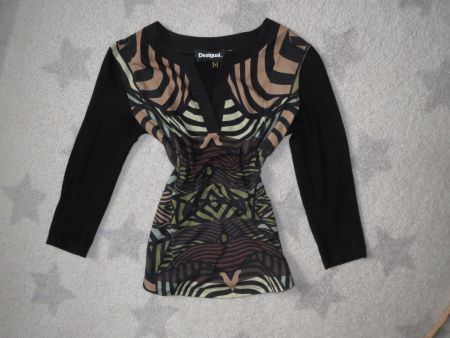 spezielle DESIGUAL Damen Shirt Bluse Gr S