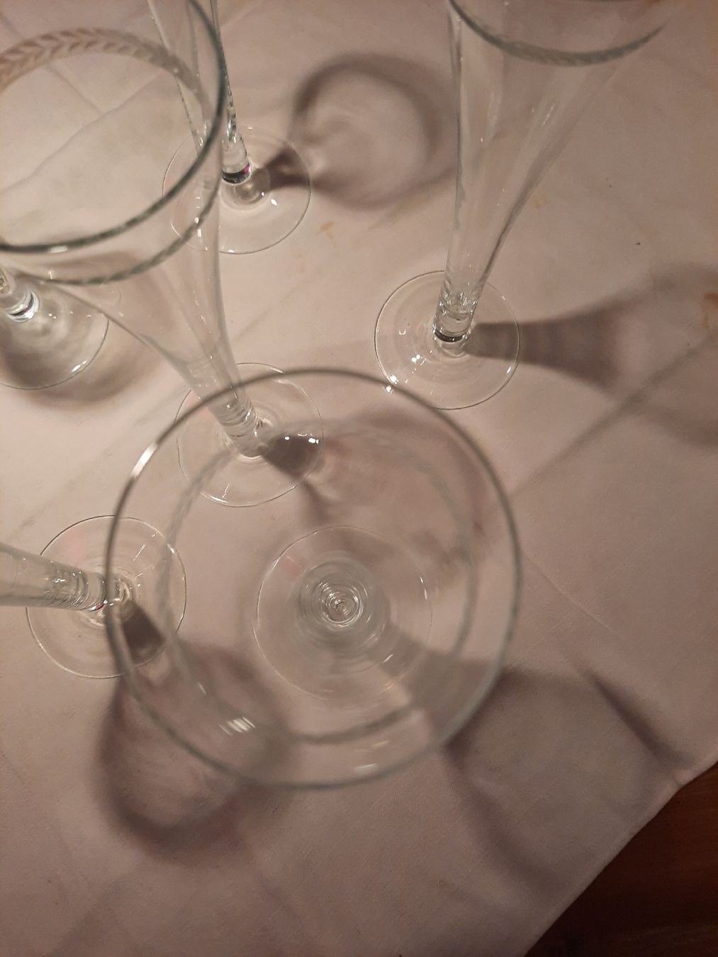 Verres: 5 Sekt-Kelche – D'occasion à Busswil BE par balu37 2