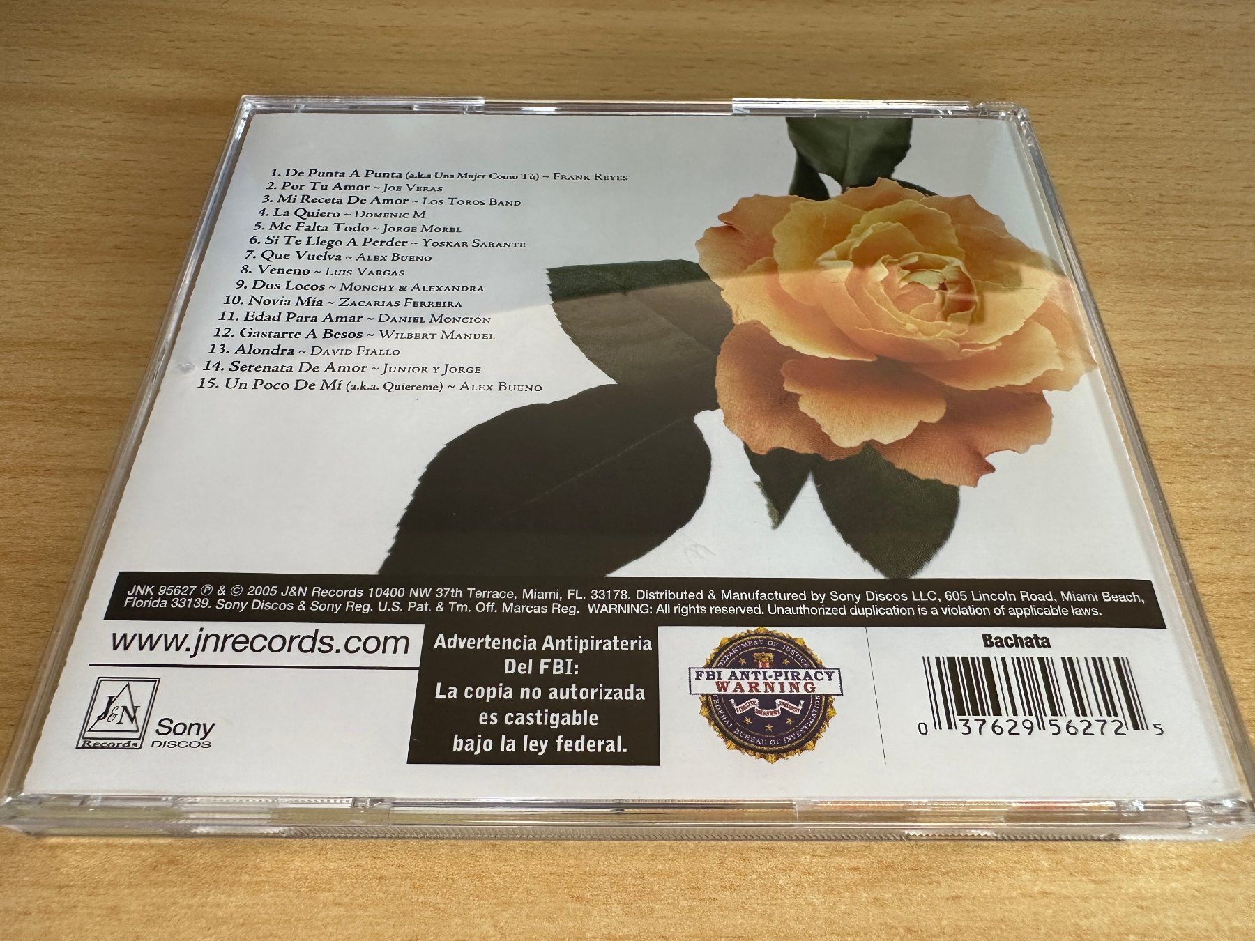 CDs: Various - Bachata De Amor – Gebraucht aus Rikon im Tösstal von Alpenmutz 1