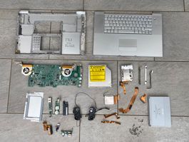 Mac Powerbook 17" mod A1107 parts