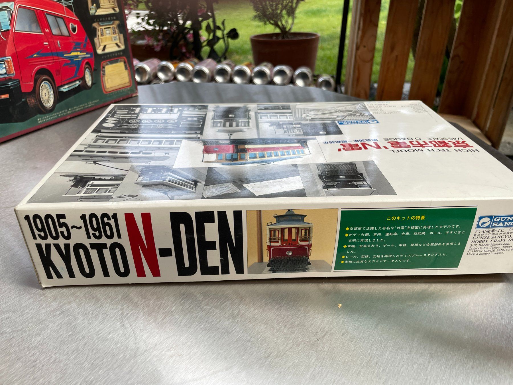 Kit di modellismo & Modellini statici: strassenbahn Kyoto Japan Bausatz Eisenbahn – Nuovo e nell'imballaggio originale da Wohlen AG venduto da Erelpowerline 1