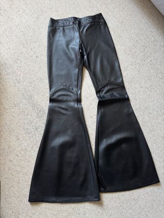 Schlaghosen, schwarz, Gr. 29, RJC Requested Jeans Culture