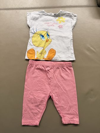 Tweety Bird Looney Tunes Outfit, 6-9 Months, Summer🌞