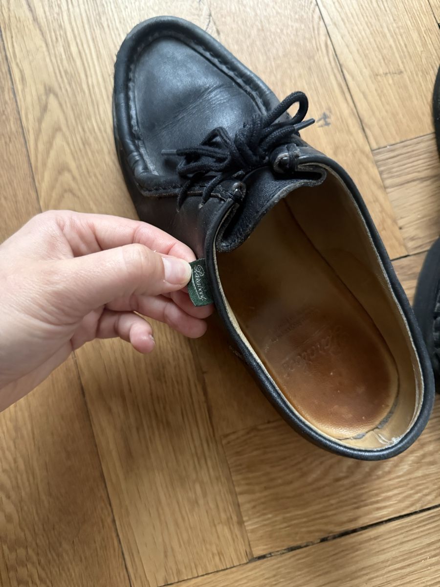 Paraboot Damenschuhe: Paraboot Michael eu 38.5 schwarz – Gebraucht aus Basel von zuchetti 6