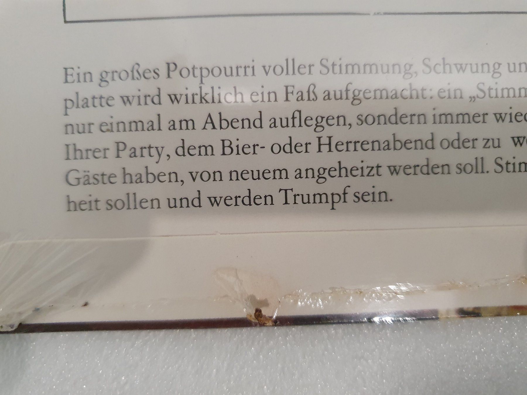 Dischi in vinile: Die Grosse Stimmungsblase – Nuovo e nell'imballaggio originale da Uster venduto da Vinyl-Leidenschaft 2