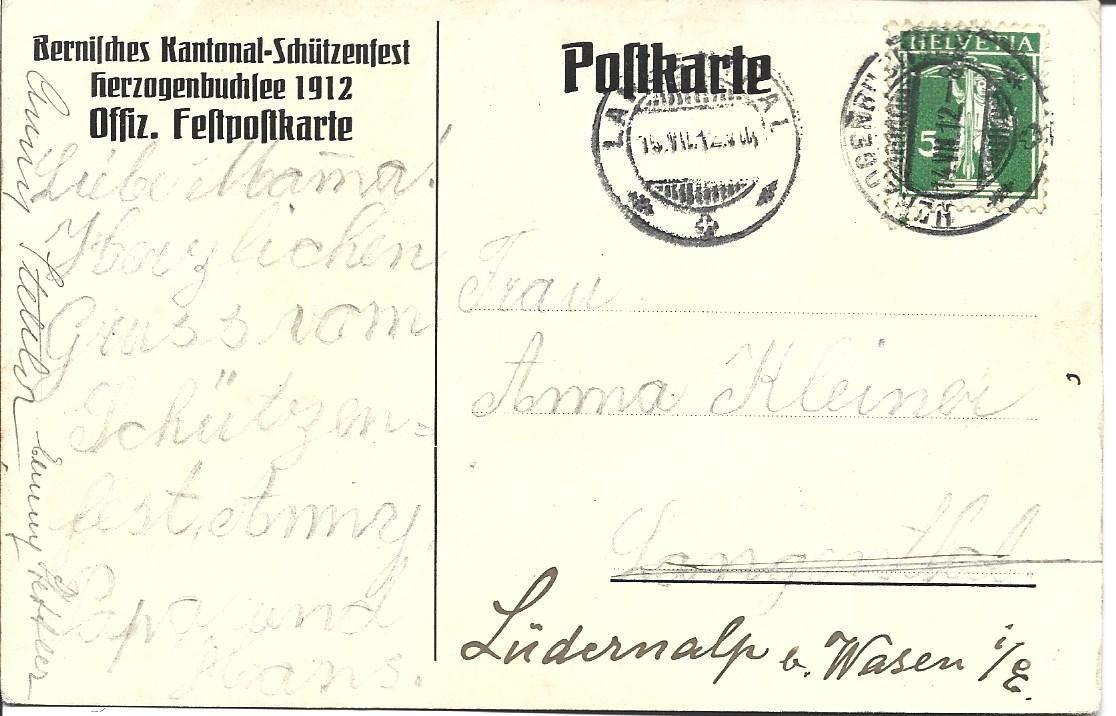 Cartoline postali: AK  Bären  Schützenfest – Usato da Appenzell venduto da mai25 1
