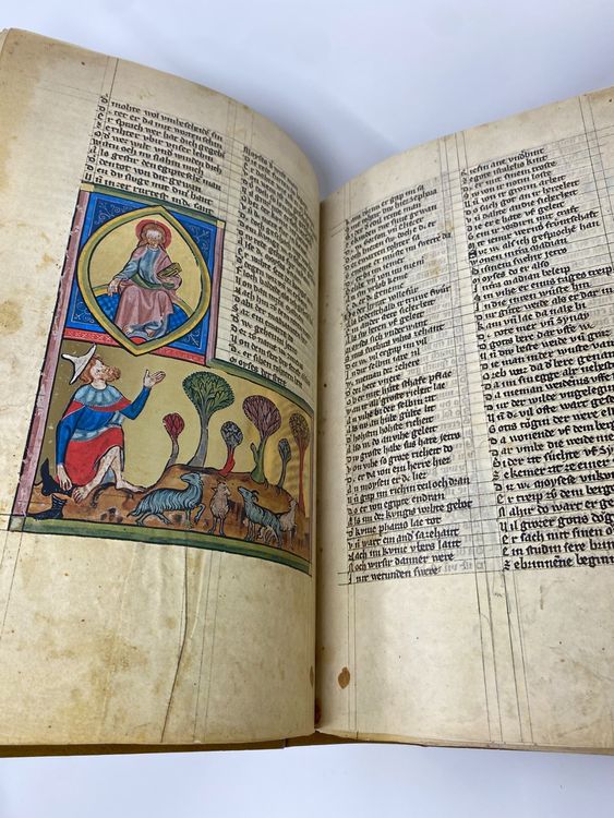 Faksimile Rudolf von Ems Weltchronik. Der Stricker Karl Kaufen