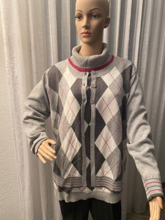 Extravagantes seltenes RHOMBEN Twin-Set, grau, Gr. 46