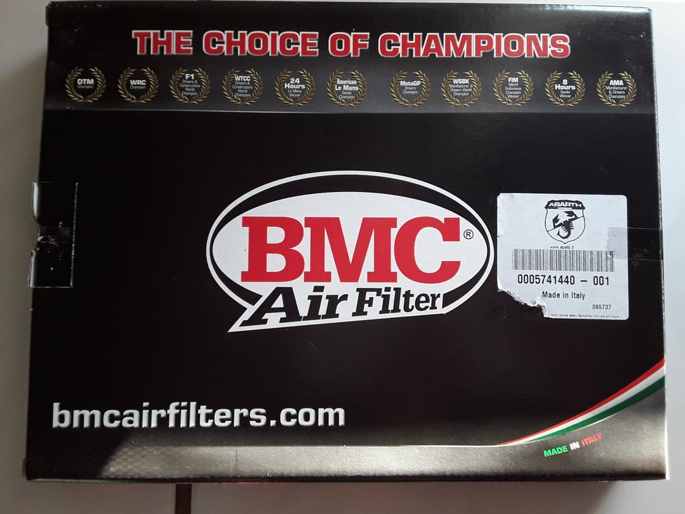 BMC 2008 Abarth 500 1.4 T-Jet 16V Replacement Panel Air Filter main image 1