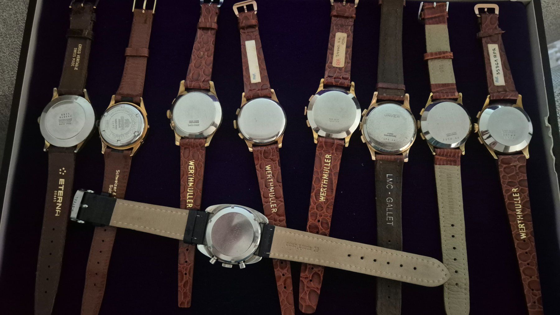 Swiss Montres: Paar Verschiedene Chronograph Uhre – D'occasion à Rämismühle par beni0010 5