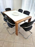 ❤️Edler Design Esstisch wie neu ❤️Nussbaum ❤️NP 1590